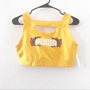 Puma tropical sports bra/crop top